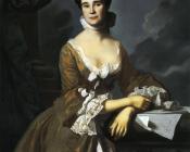 Mrs. Daniel Hubbard (Mary Greene) - 约翰·辛格顿·科普利